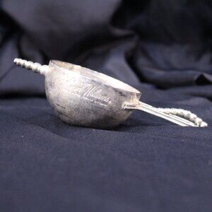 Vintage Evan Williams 2 Ounce Jigger With Beaded Handle